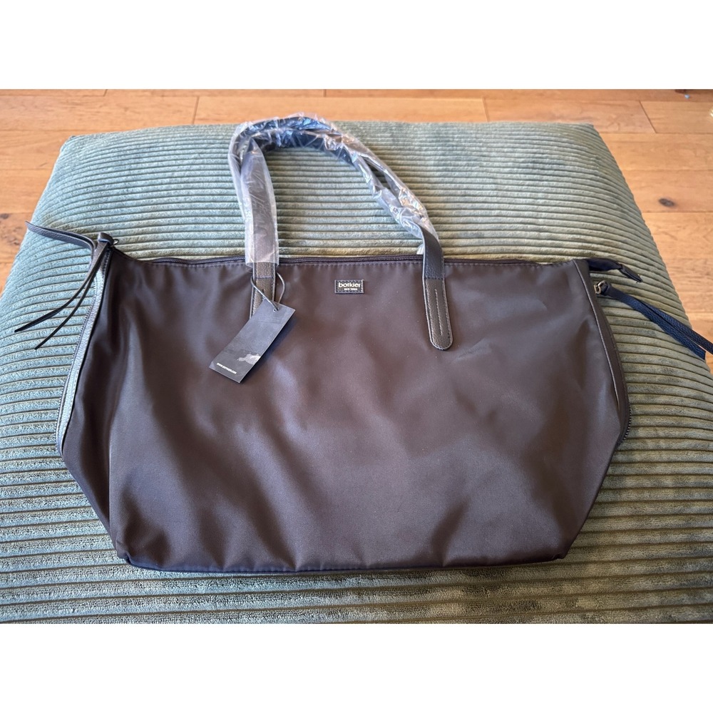 Boutiker New York Bond Nylon Tote‎ Bag Lightweight Travel Work Black